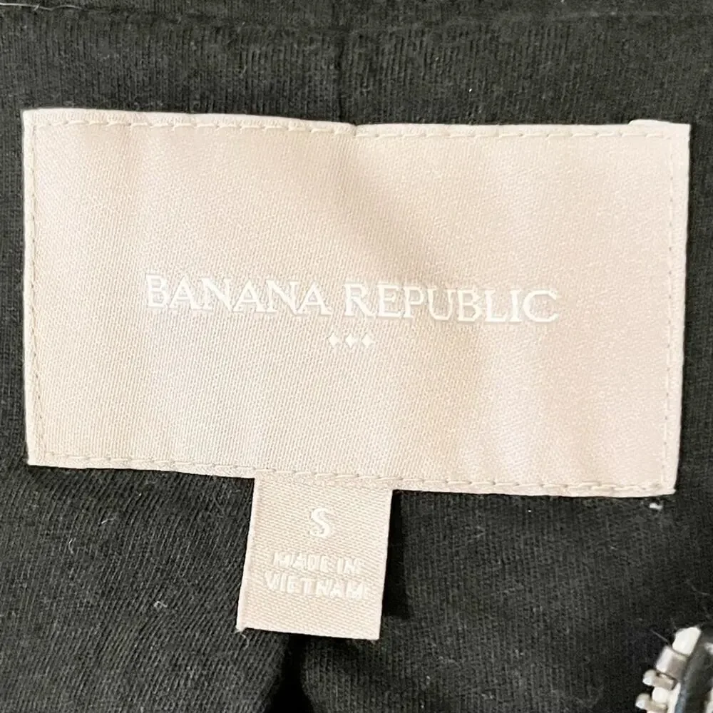 BANANA REPUBLIC FACTORY Baseball-Style Boucle Jacket, S
